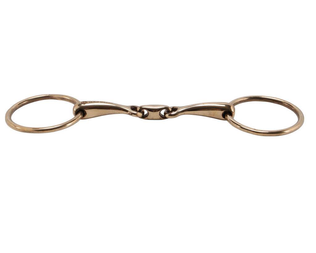 Gold Medal Loose Ring Training Snaffle Bit