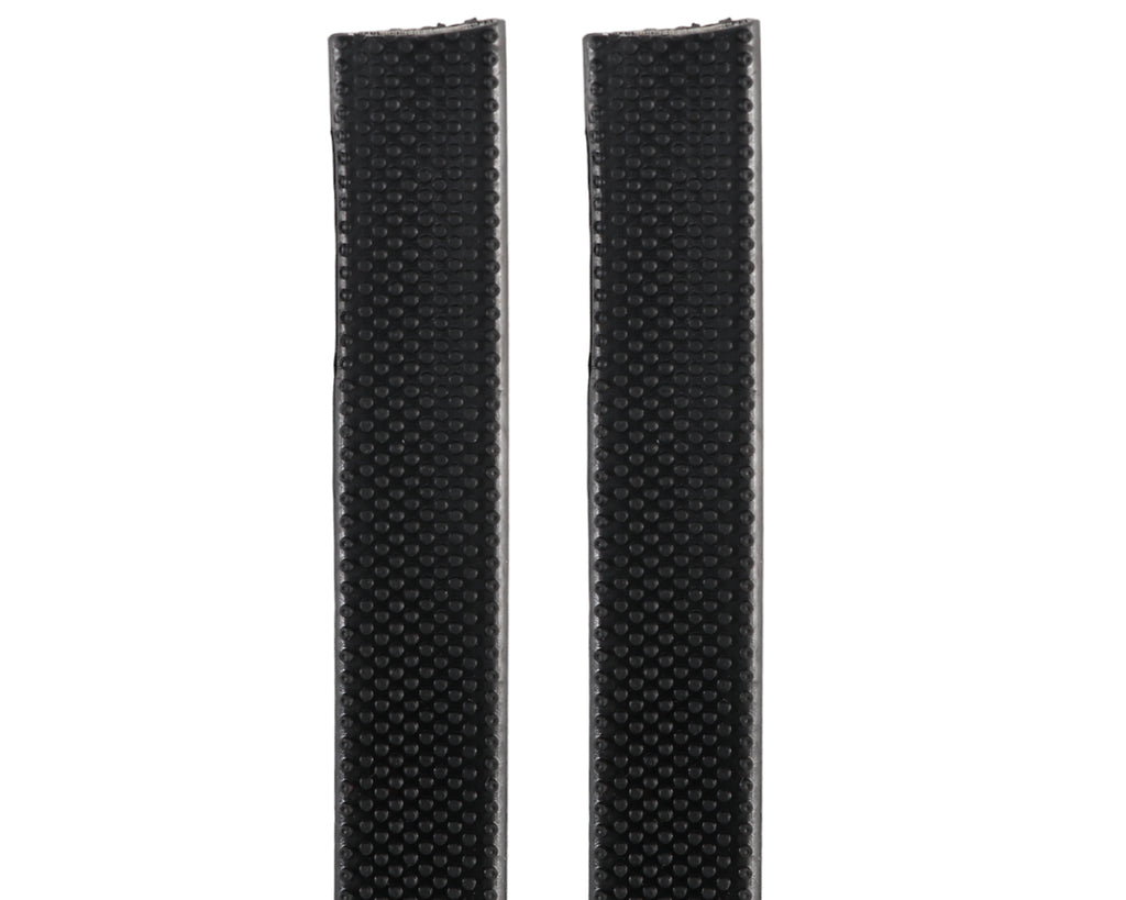 Rubber Rein Grips w/Small Pimple Grip - 5/8" in Black