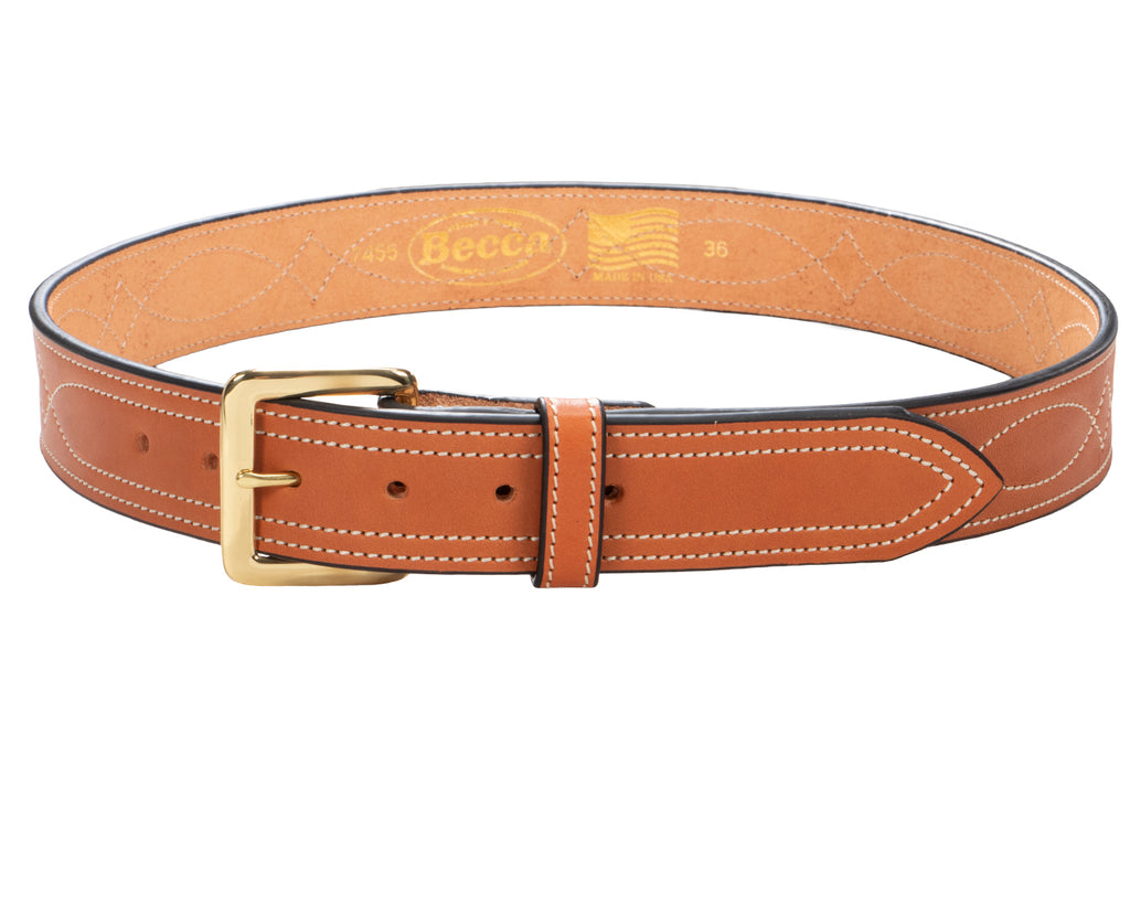 Becca Fancy Stitch Gun Belt 1 1/2 Inch