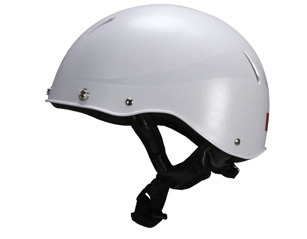 New Derby Safety Helmet - peak of the helmet is removable and attaches to the helmet with press studs, perfect ease for any rider