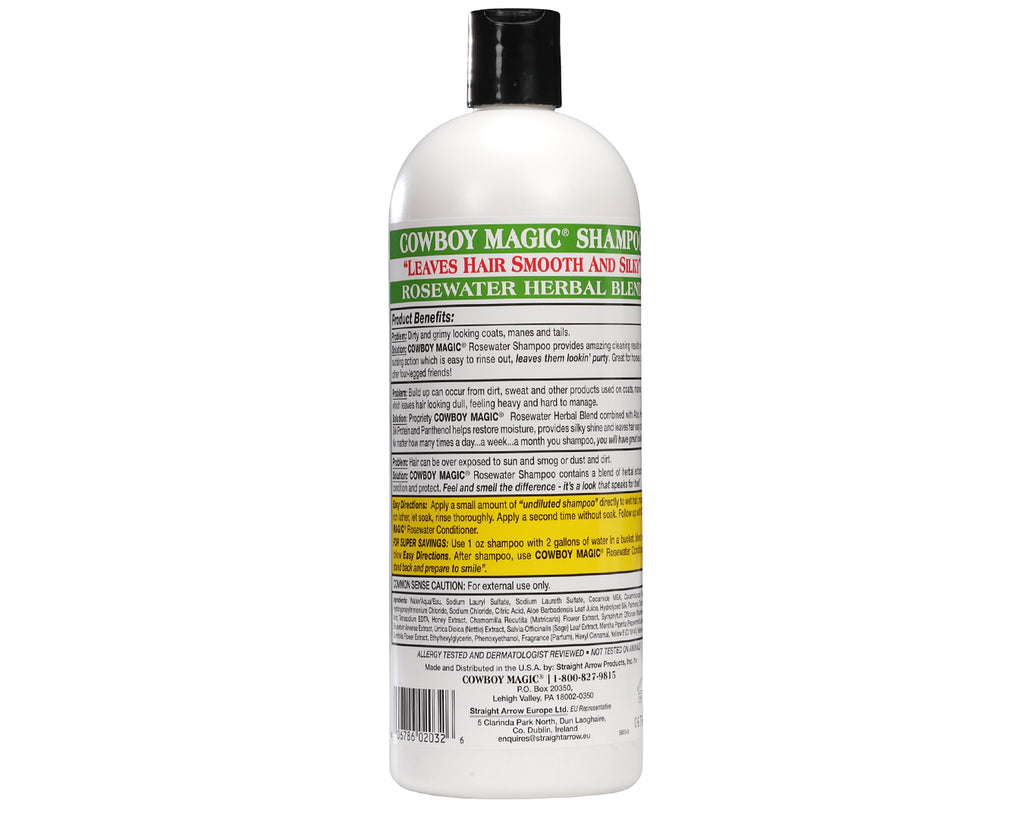 Cowboy Magic Rosewater Shampoo - 946mL