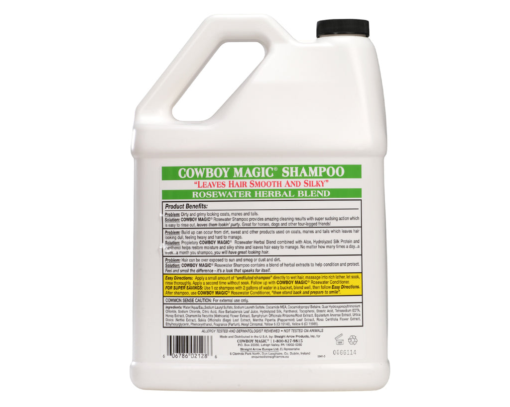 Cowboy Magic Rosewater Shampoo - 3.8L