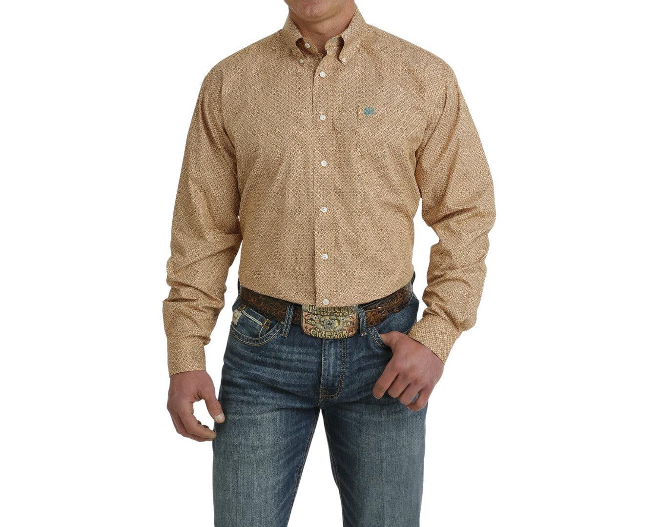 Cinch Men's Western Long Sleeve Button-Down Shirt – Greg Grant