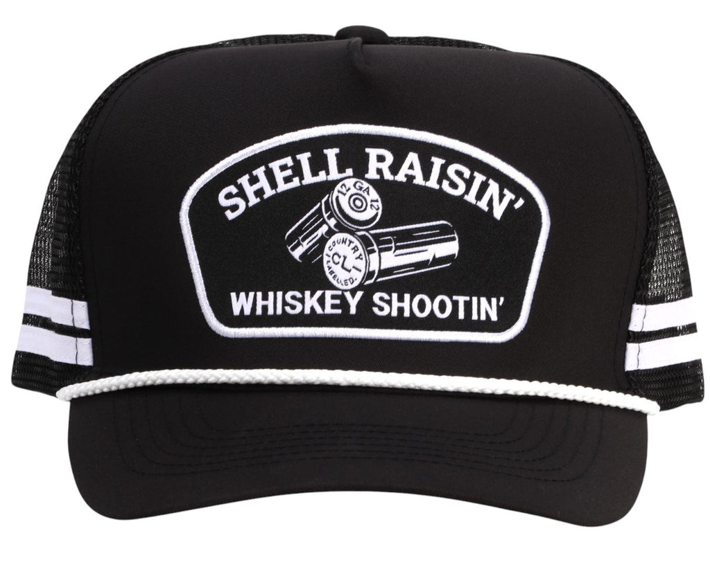Country Labelled Cap - Shell Raisin' Whiskey Shootin'