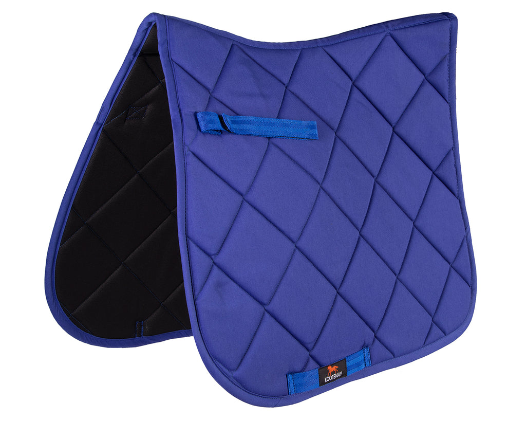 Kootenay Basic General Purpose Saddle Pad - Breathable and lightweight saddle pad for horse riding. Shop at Greg Grant Saddlery.