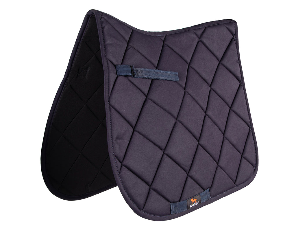 Kootenay Basic General Purpose Saddle Pad - Breathable and lightweight saddle pad for horse riding. Shop at Greg Grant Saddlery.