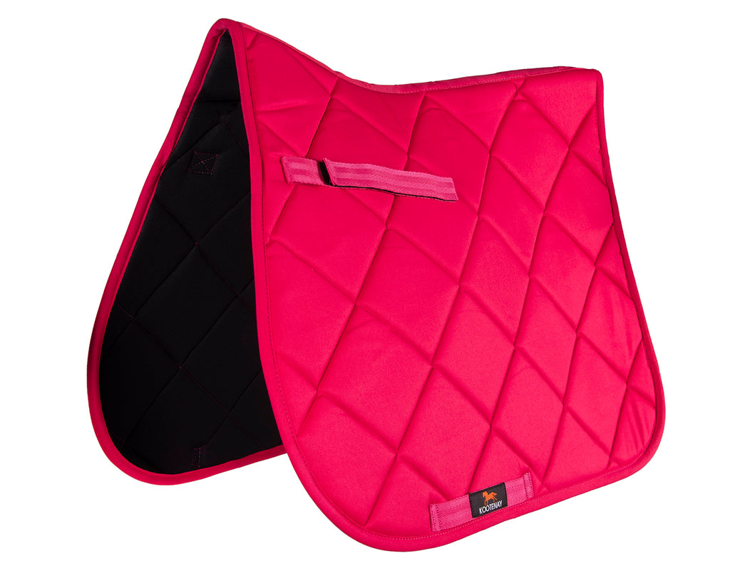 Kootenay Basic General Purpose Saddle Pad - Breathable and lightweight saddle pad for horse riding. Shop at Greg Grant Saddlery.