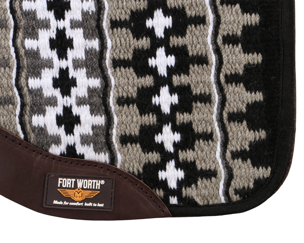 Fort Worth Saddle Pad NZ Wool Felt Lined