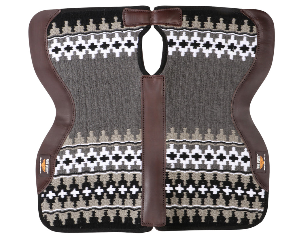 Fort Worth Saddle Pad NZ Wool Felt Lined