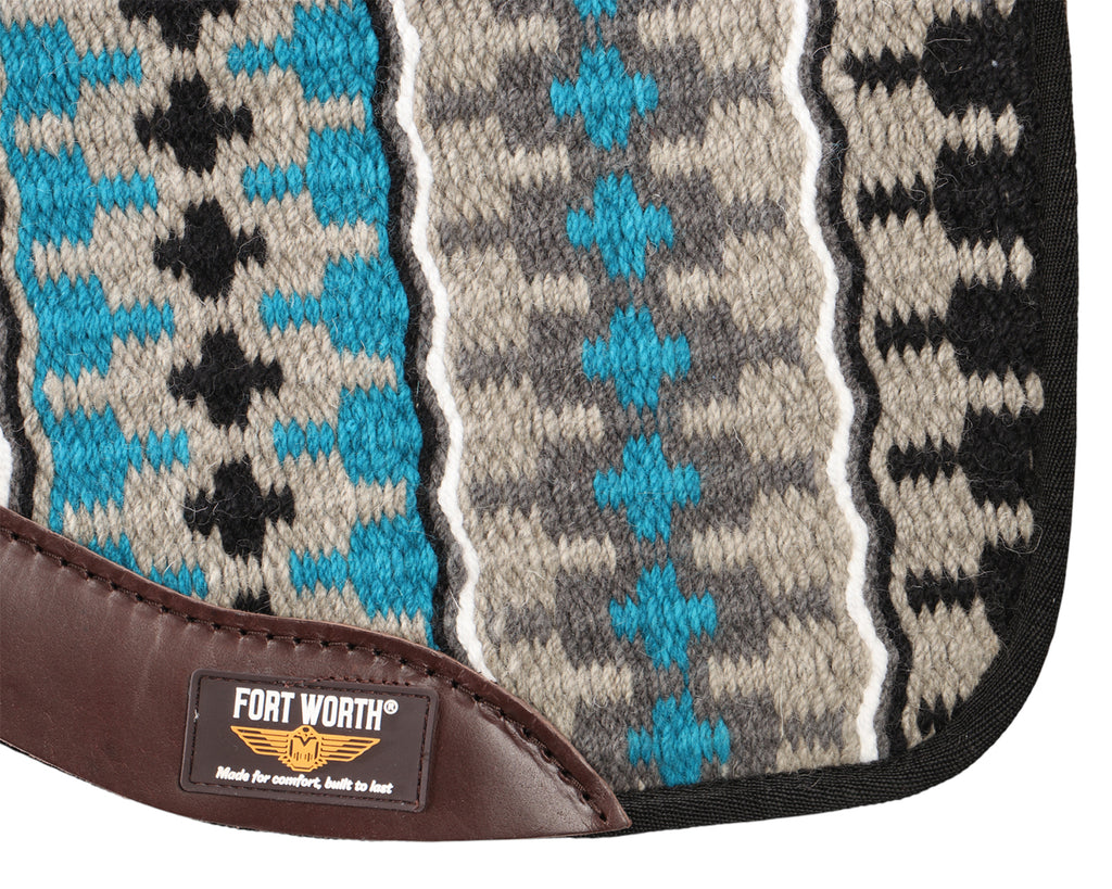 Fort Worth Saddle Pad NZ Wool Felt Lined