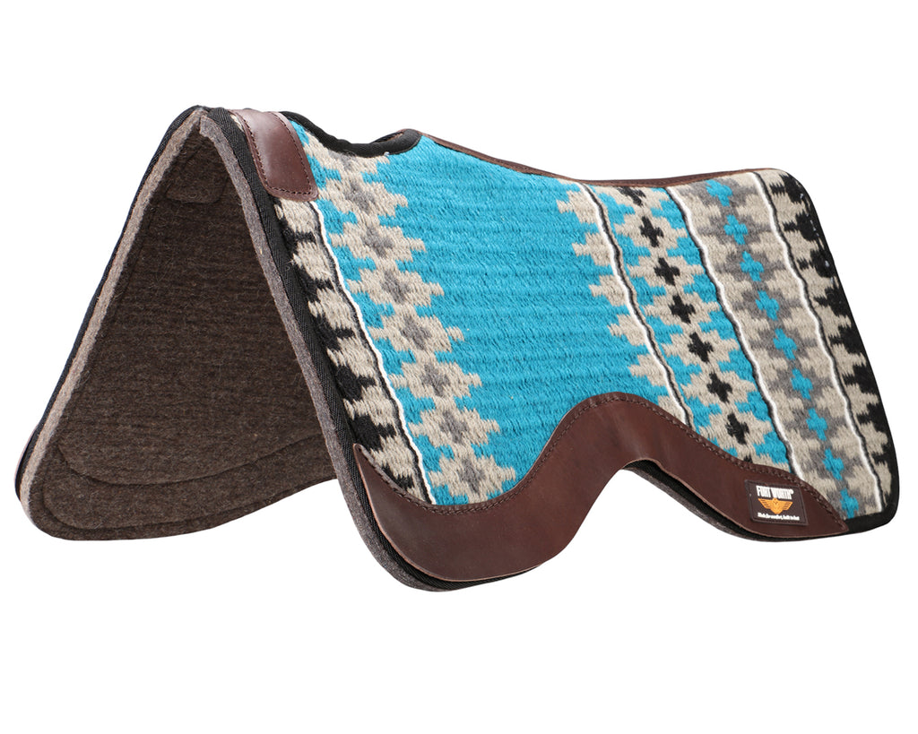 Fort Worth Saddle Pad NZ Wool Felt Lined