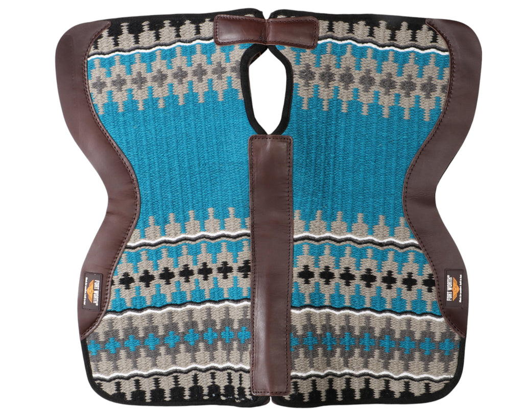 Fort Worth Saddle Pad NZ Wool Felt Lined
