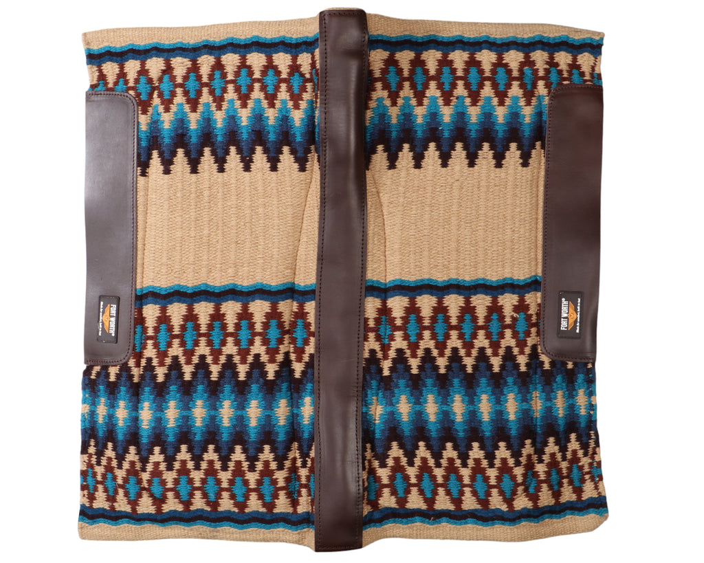 Fort Worth Saddle Pad Fleeced Lined - Mustard