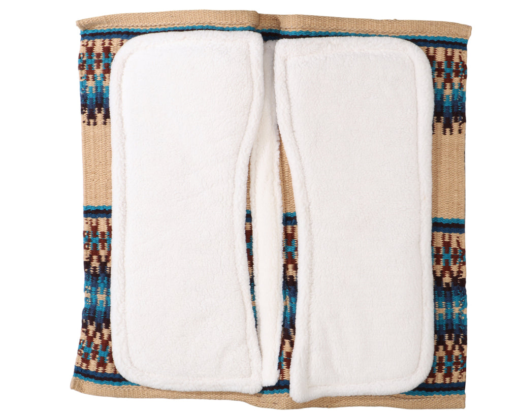 Fort Worth Saddle Pad Fleeced Lined - Mustard