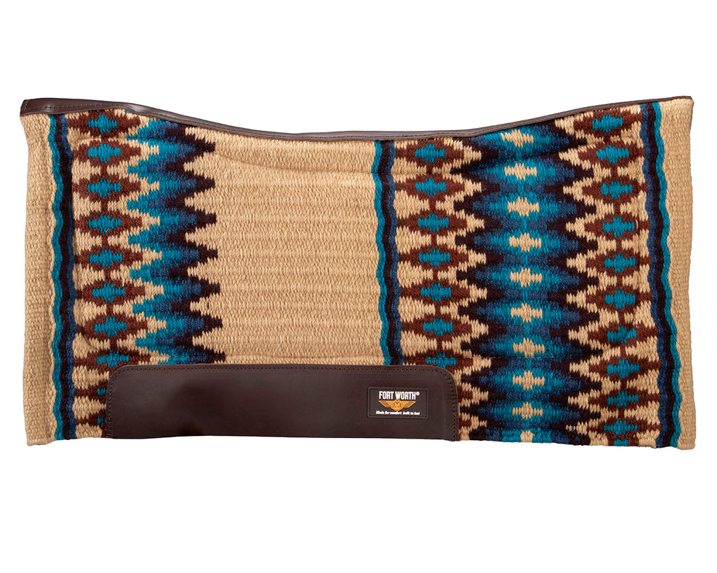Fort Worth Fleece Lined Saddle Pad- Mustard