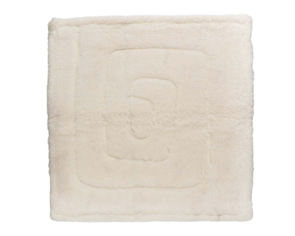 Horsemaster Fleece Lined Canvas Saddle Pad - 32" x 32"