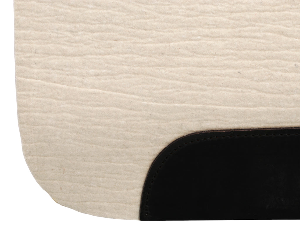 Fort Worth Guy McLean Contoured Steam Pressed Saddle Pad - 32" x 30"