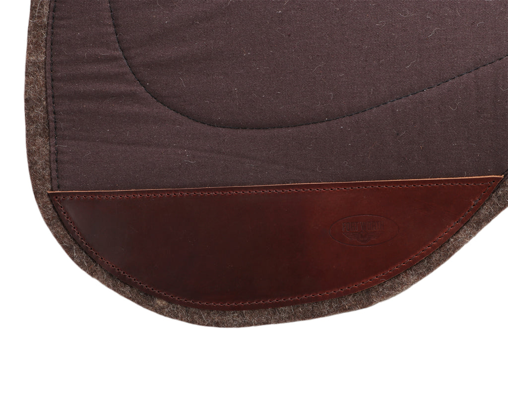 Fort Worth Short Contoured Round Pad with Canvas - 27"