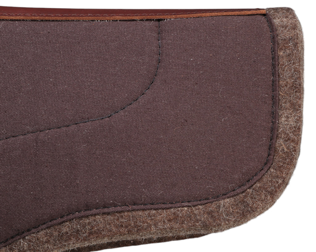 Fort Worth Short Contoured Round Pad with Canvas - 27"