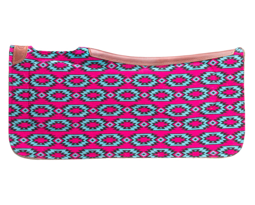 Fort Worth Contoured Saddle Pad Aztec Limited Edition - 30" x 32" made to enhance your riding experience with comfort and style