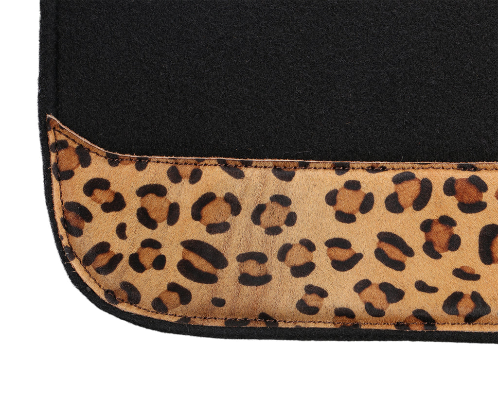 Fort Worth Western Saddle Pad - Leopard 