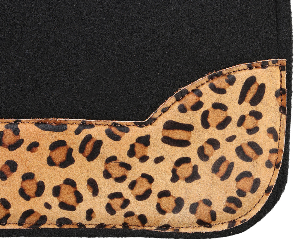 Fort Worth Western Saddle Pad - Leopard 