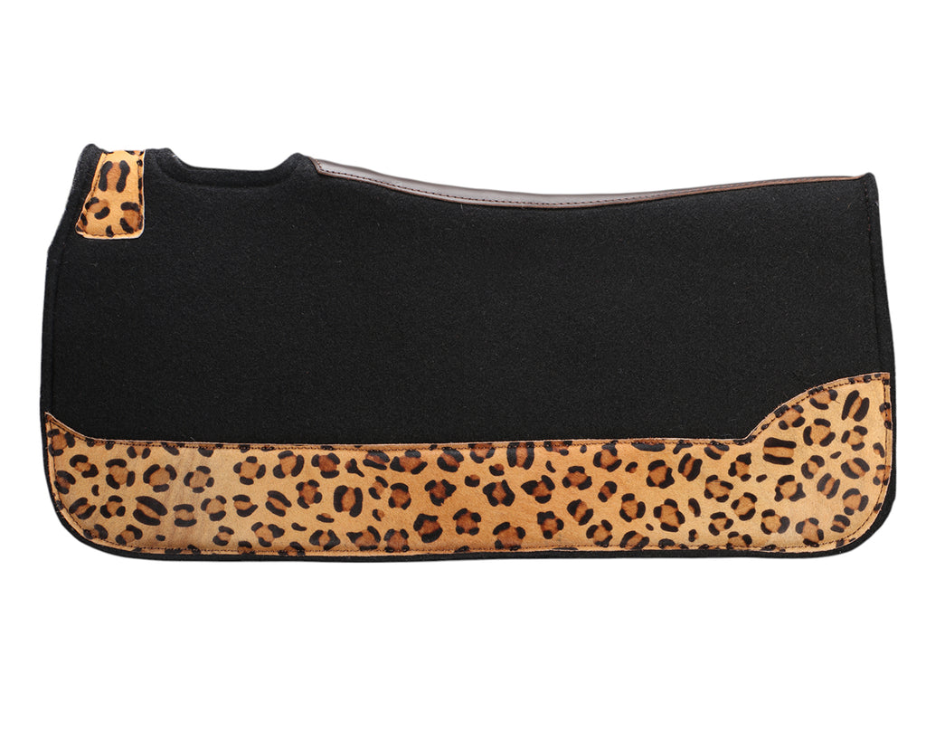 Fort Worth Western Saddle Pad - Leopard 