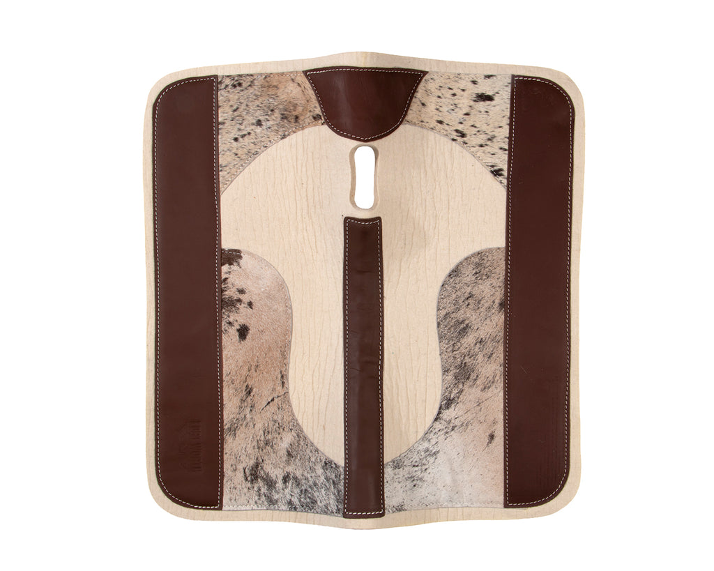 Fort Worth Steam Pressed Western Pad- Cowhide