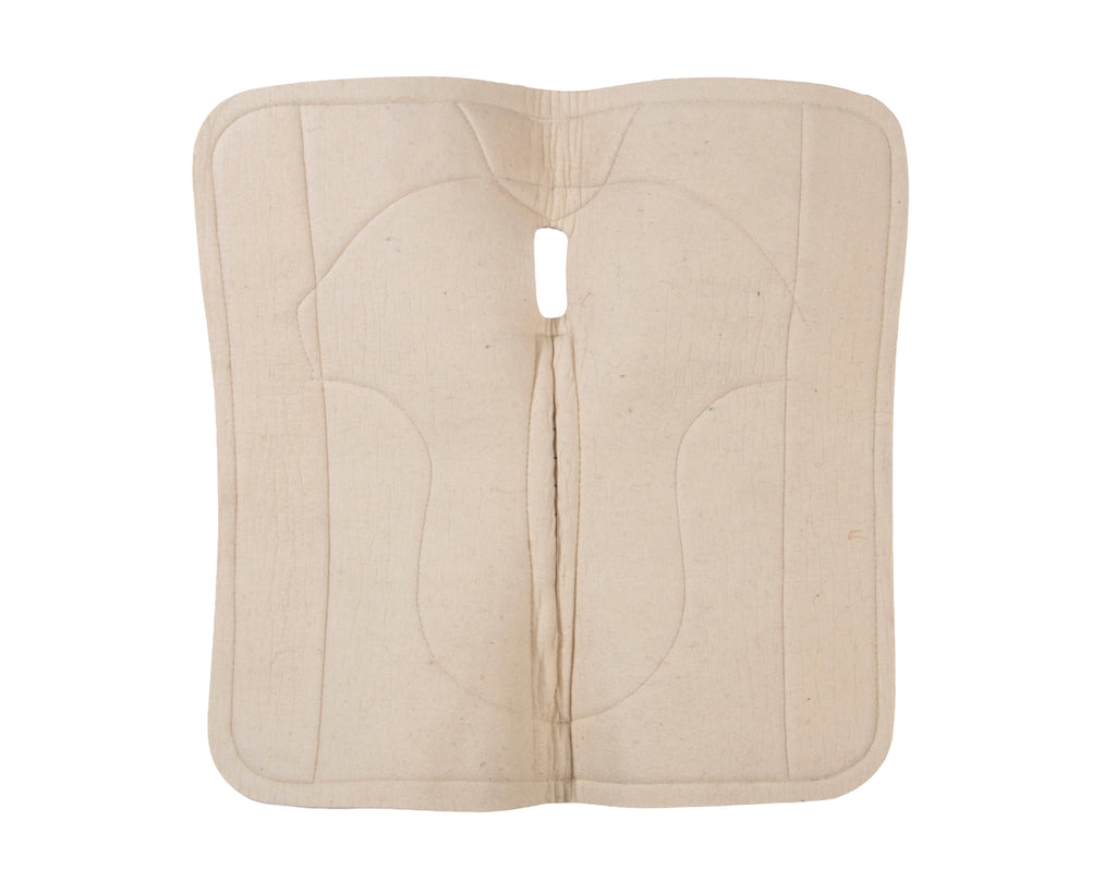 Fort Worth Steam Pressed Western Pad- Cowhide