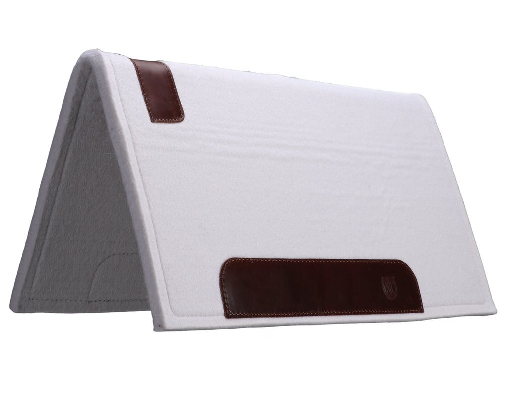 Koda Felt Saddle Pad - 31" x 32" in White