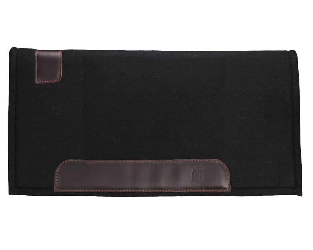 Koda Felt Saddle Pad - 31" x 32" in Black