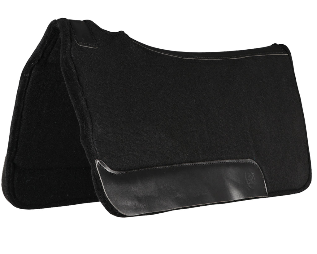 Koda Felt Wither Relief Saddle Pad - 30" x 30" in Black