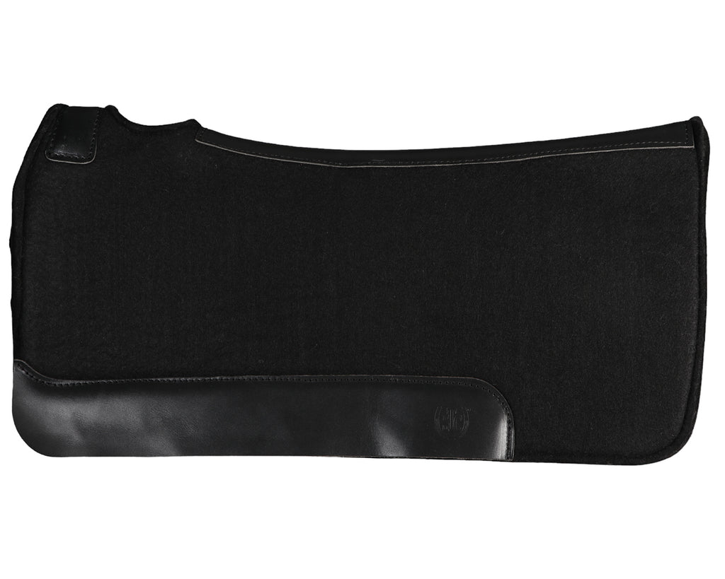 Koda Felt Wither Relief Saddle Pad - 30" x 30" in Black