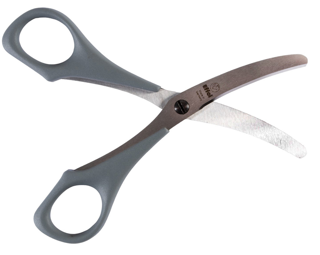 Scissors specifically designed for precision cutting and trimming of the horse’s mane and tail.