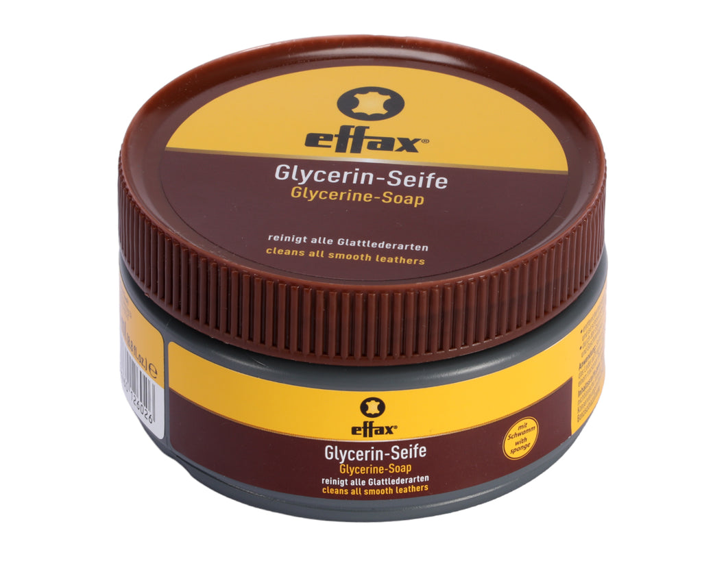 Effax Glycerine Saddle Soap with Sponge