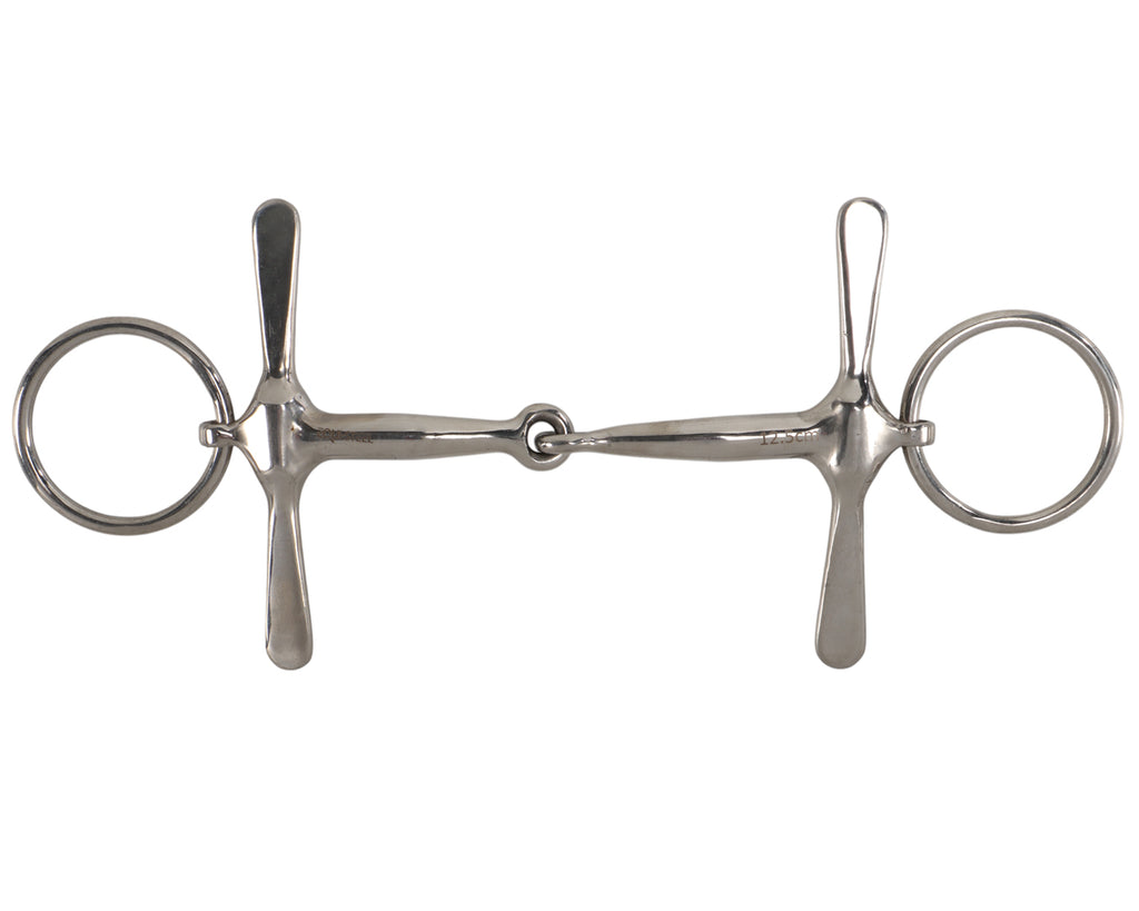 Equisteel SS Tom Thumb Snaffle Bit