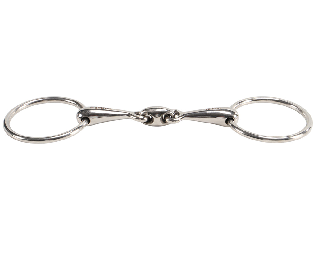 Equisteel SS Loose Ring Training Snaffle Bit
