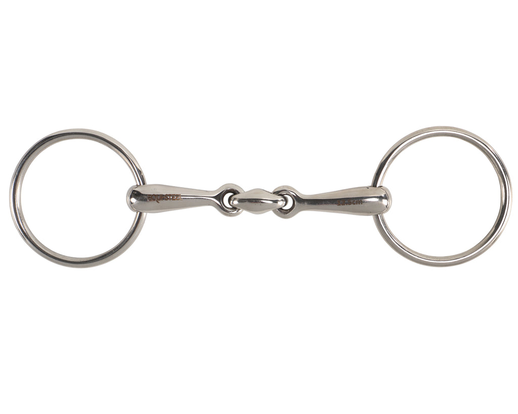 Equisteel SS Loose Ring Training Snaffle Bit