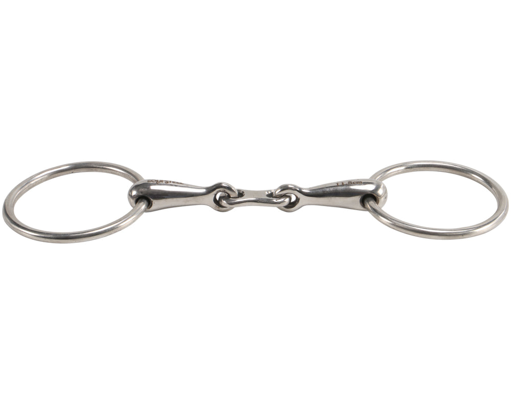 Equisteel SS Loose Ring French Snaffle Bit