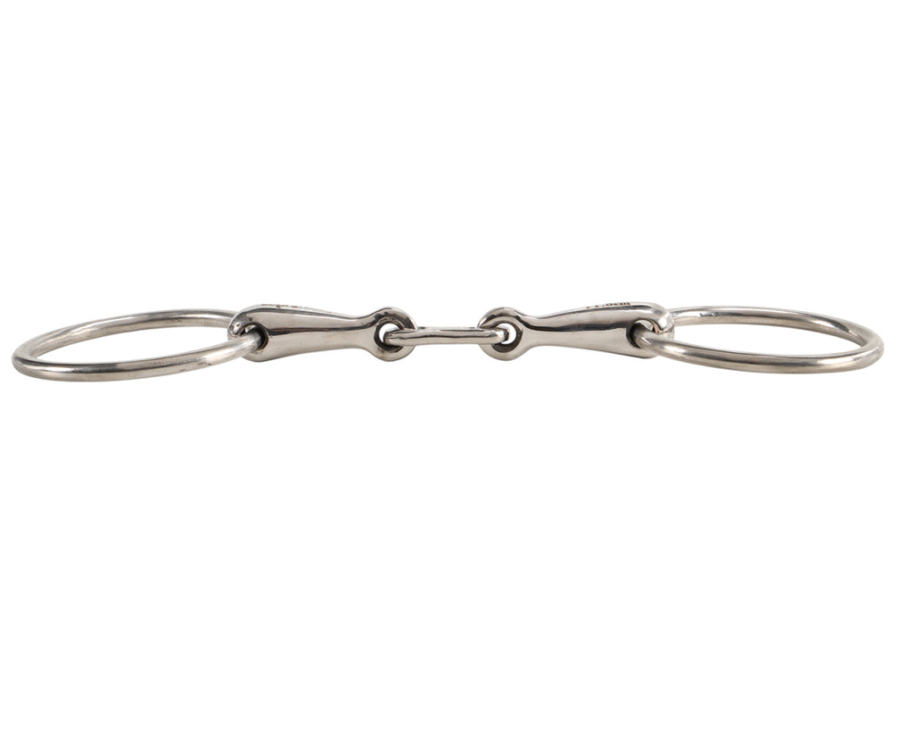 Equisteel SS Loose Ring French Snaffle Bit