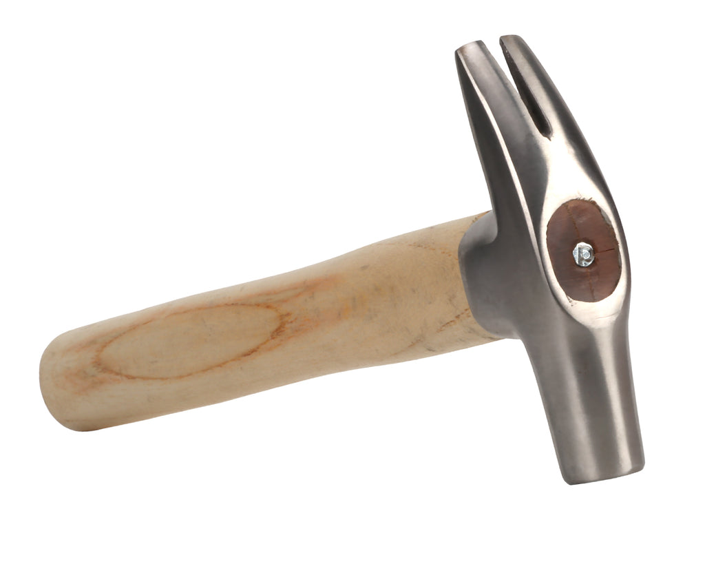 Tennyson Farriers Hammer, image showing hammer head made of stainless steel
