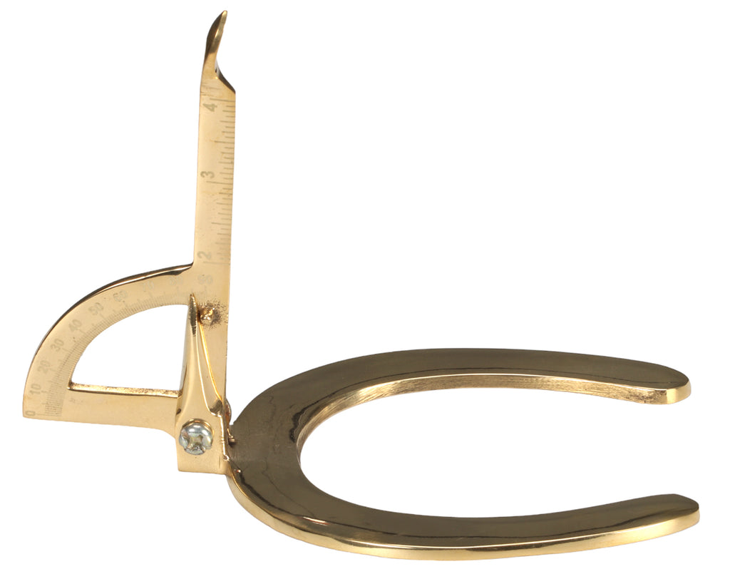 Brass Hoof Gauge