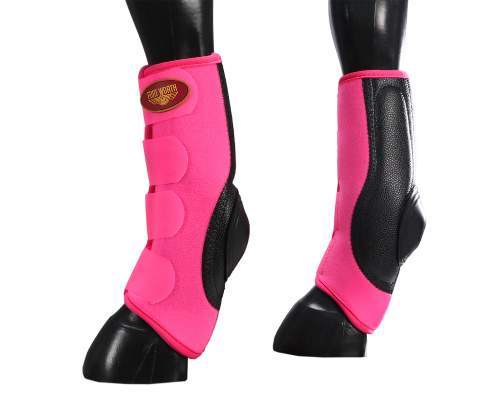 Fort Worth Standard Skid Boots - Pink