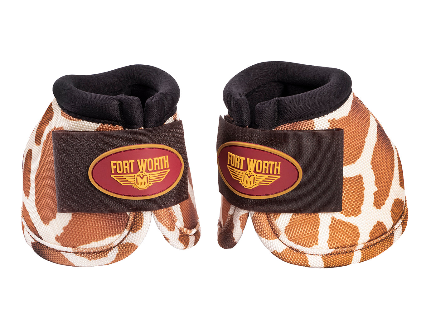 Fort Worth Ballistic No Turn Bell Boots Giraffe Limited Edition