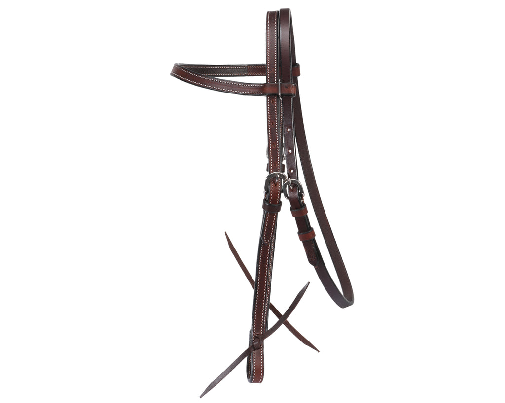 Fort Worth Work Headstall Tie Ends - Oily