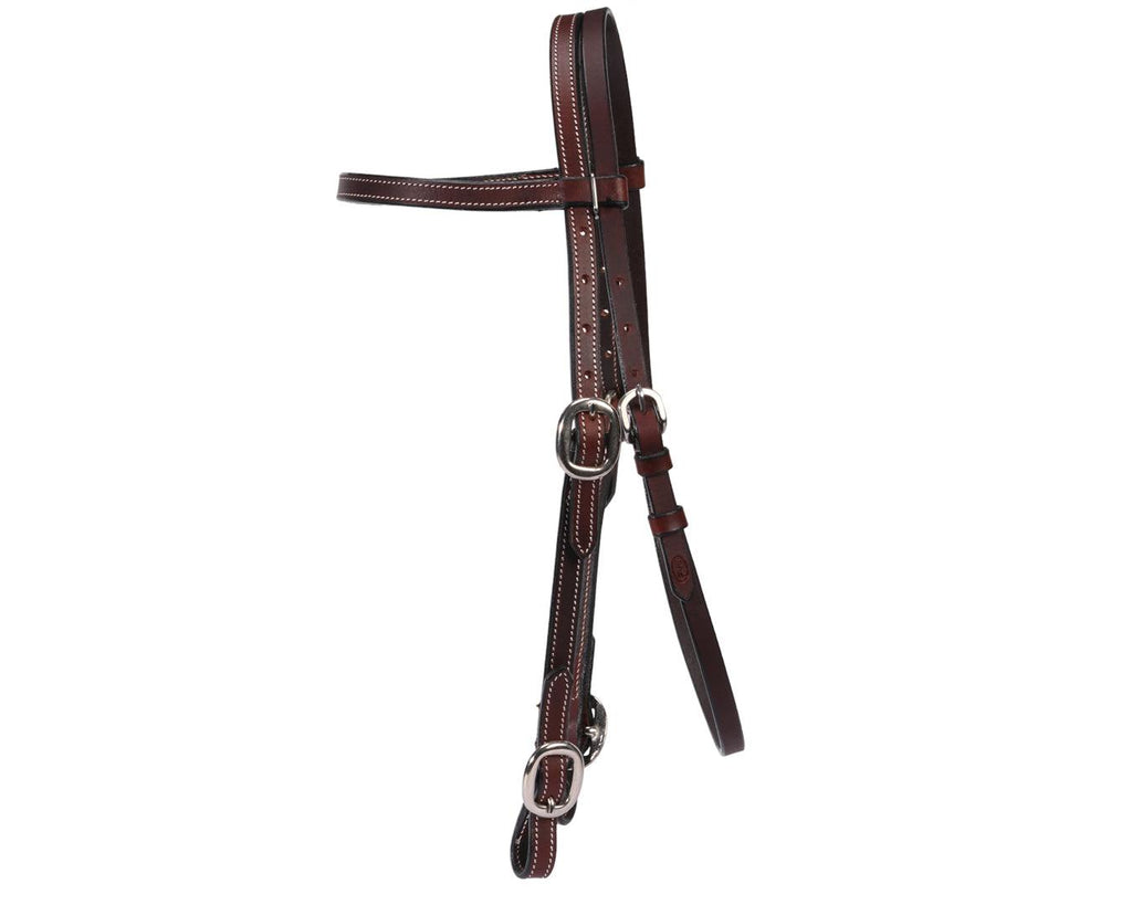 Fort Worth Work Headstall Buckle Ends - Latigo