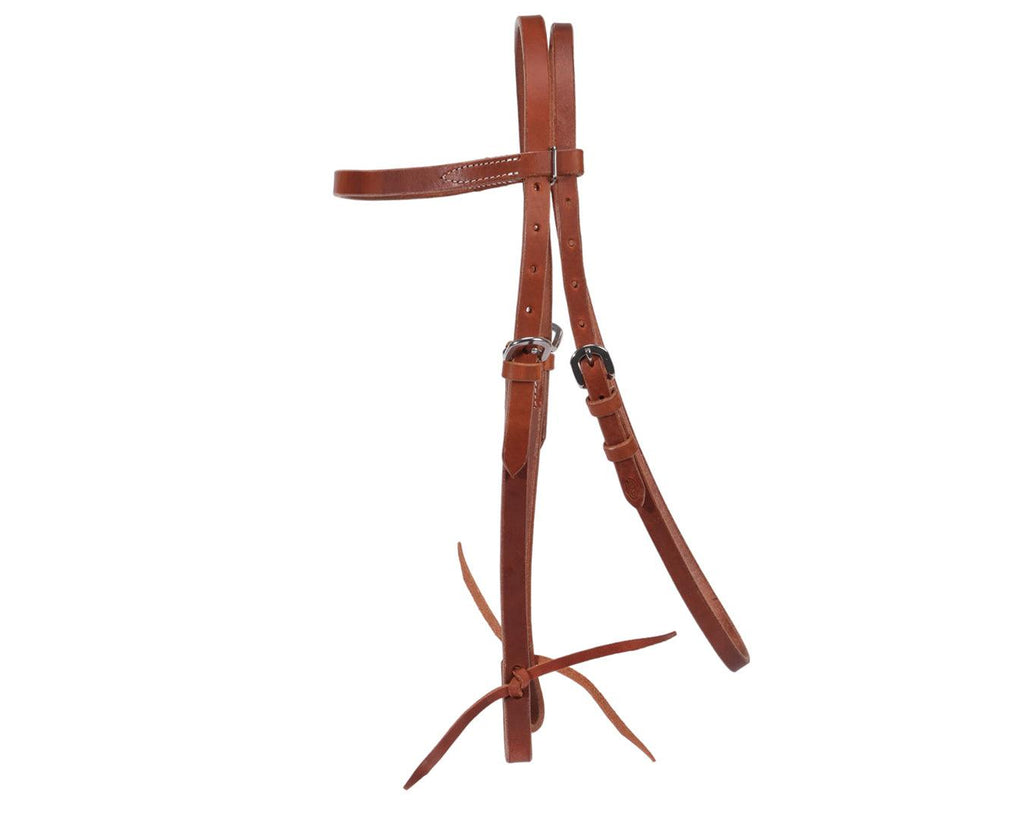 Fort Worth Work Headstall Chicago Screw Ends - Harness