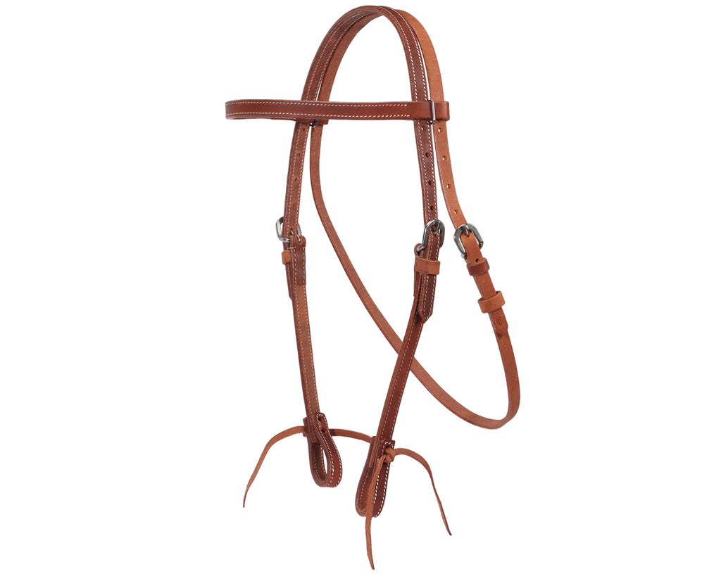 Fort Worth Work Headstall Water Tie Ends - Harness