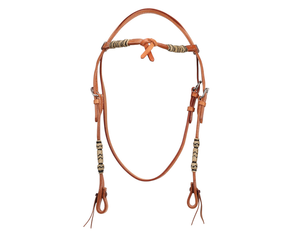 Fort Worth Knotted Braided Headstall