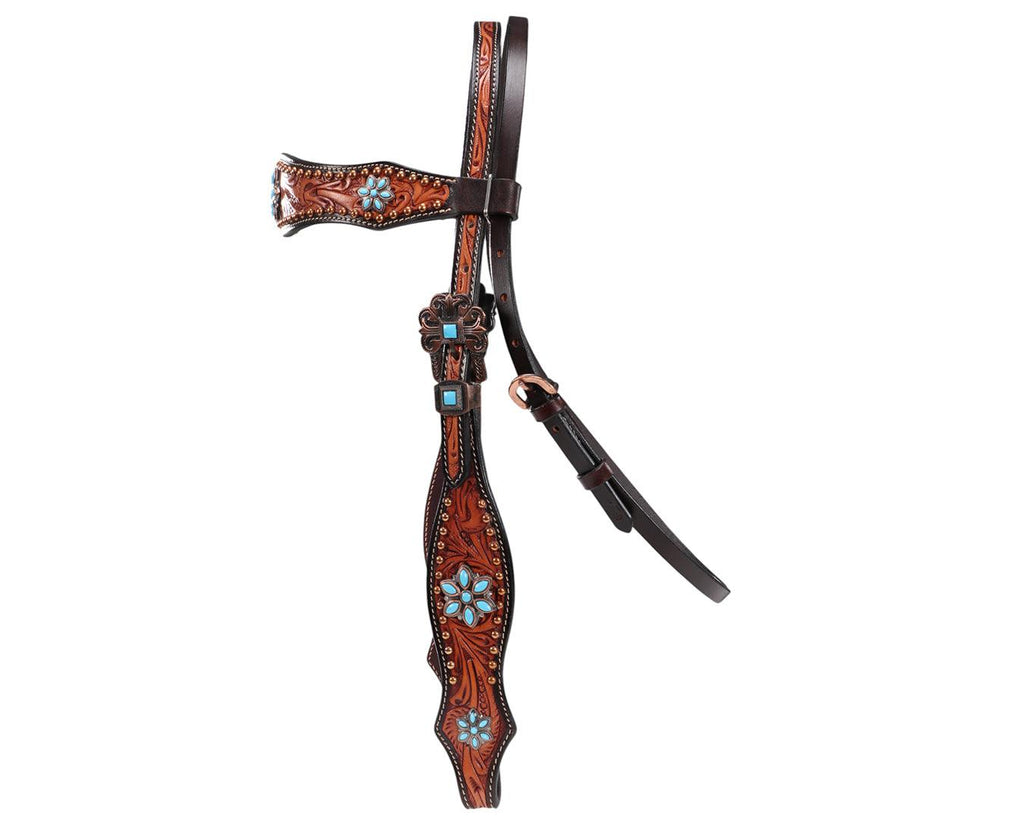 Fort Worth Wildflower Headstall